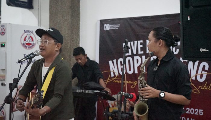 KAI Divre I Sumut Gelar Live Music dan Ngopi Bareng Gratis di Stasiun Medan