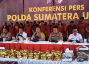 Polda Sumut Grebek Narkoba: 429 Kasus, Ratusan Tersangka, dan Sabu 190 Kg di Kapal Oskadon
