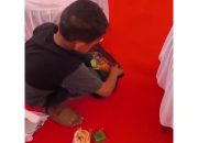 ‎Bocah Gowa Pungut Sisa Makanan Peringatan HUT ke-80 RI, Kapolres Gowa Janji Beri Bantuan  ‎