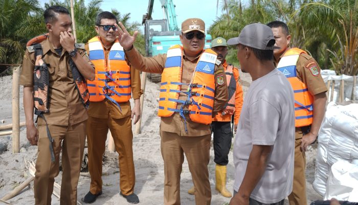 Gandeng BWSS I Dan Perum Jasa Tirta I, Pemkab Asahan Segera Perbaiki Tanggul Di Desa Sungai Dua Hulu