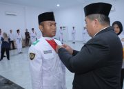 Bupati Asahan Kukuhkan Paskibraka HUT Ke-80 RI