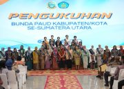 Ny Yusnila Indriati Taufik Dikukuhkan Sebagai Bunda Literasi Dan Bunda PAUD Asahan