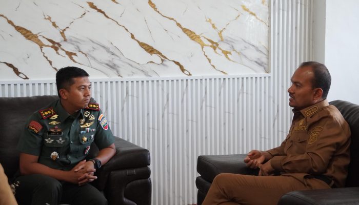 Wali Kota Tanjungbalai Mahyaruddin Salim Terima Kunjungan Silaturahmi Dandim 0208/AS