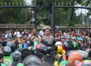 Aksi Damai Ojol GODAMS di Polda Sumut: Doa untuk Affan, Pesan untuk Persatuan