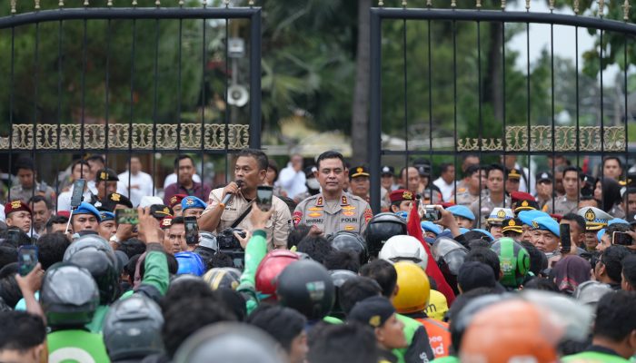 Aksi Damai Ojol GODAMS di Polda Sumut: Doa untuk Affan, Pesan untuk Persatuan