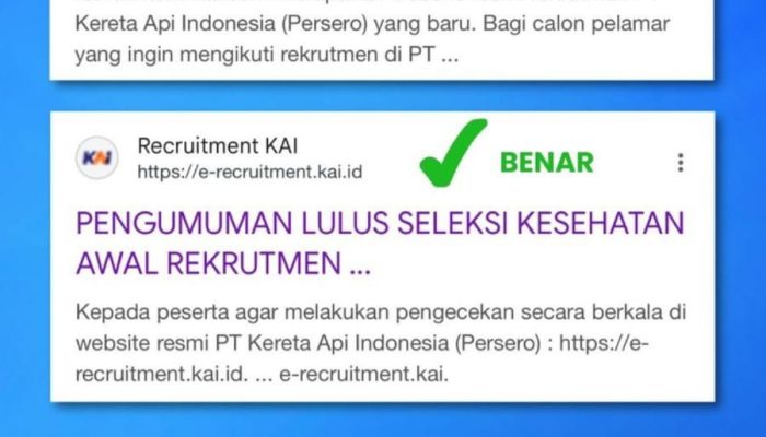 Tingginya Antusiasme Masyarakat, KAI Perpanjang Rekrutmen Eksternal 2025 Hingga 3 September