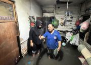 Tinjau Banjir Gg Tahir, Anggota DPRD Medan Lailatul Badri Kritik Pembetonan Tanpa Drainase