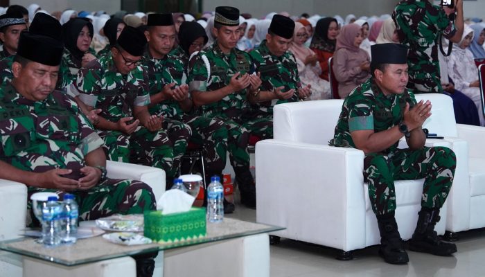 Peringati Maulid Nabi, Pangdam I/BB Tekankan Pentingnya Akhlak Prajurit