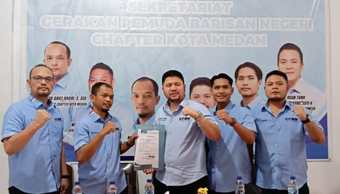 Ketua Umum GPBN Serahkan Mandat SK Pengurus Kota Medan