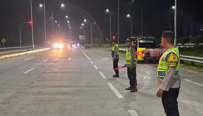 Patroli Malam Polres Tebing Tinggi, Jalanan Sepi Balap Liar dan Warga Bisa Tenang