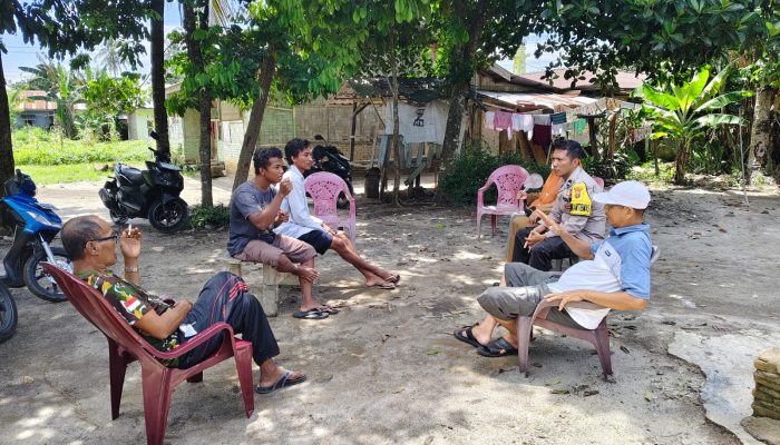 ‎Polsek Rambutan Gelar Problem Solving dan Himbauan Kamtibmas di Kelurahan Teluk Karang  ‎