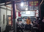 ‎Bhabinkamtibmas Polsek Rambutan Sambangi Pos Sat Kamling di Tanjung Marulak Hilir