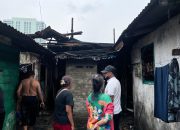 Lupa Matikan Kompor, Empat Rumah di Bangsal Keramat Jalan Gaharu Ludes Terbakar