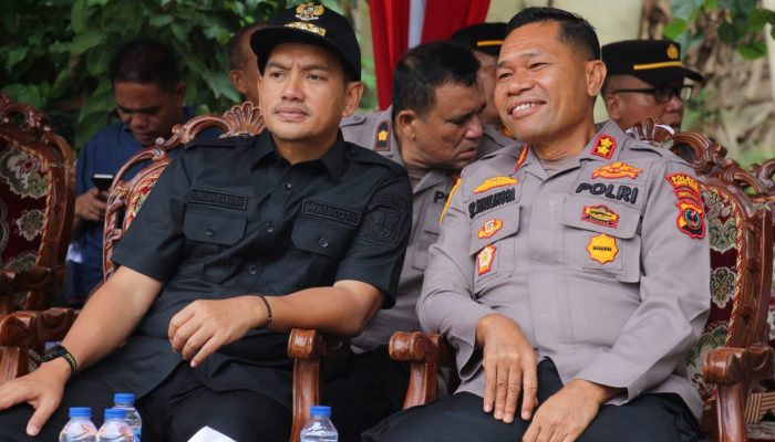 ‎Kapolres Tebing Tinggi dan Wali Kota Gelar Panen Raya Jagung Serentak 2025  ‎