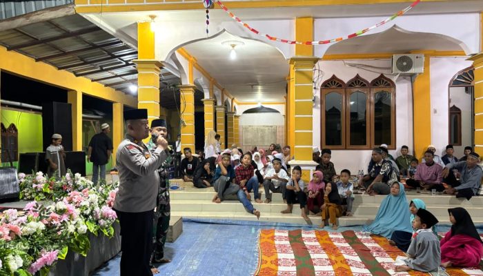 ‎Kapolsek Dolok Merawan Hadiri Peringatan Maulid Nabi Muhammad SAW 1447 H di Masjid Al-Jihad
