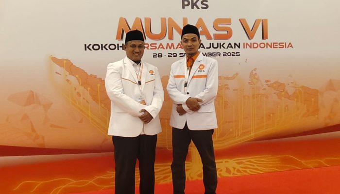 ‎Ketua DPD PKS Tebing Tinggi dan Sergai Hadiri Munas VI, Targetkan Kursi Dapil Sumut 4 di Pemilu 2029  ‎