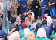 Aksi Unjuk Rasa Aliansi Mahasiswa dan Pemuda Tanjungbalai Diterima Wali Kota dengan Damai