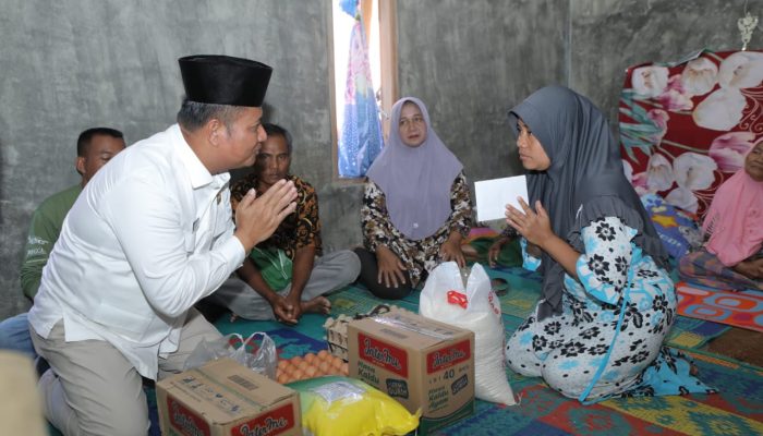 Wakil Bupati Asahan Temui Keluarga Korban Longsor Tambang Padas