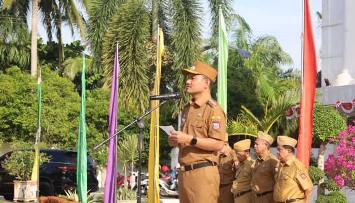 Pimpin Apel, Wali Kota Ingatkan Sejumlah Hal kepada Jajaran Pemko Tanjungbalai