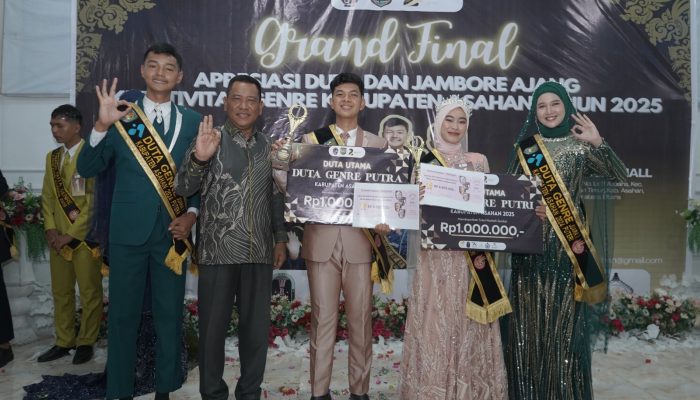 Muhammad Febryan Dan Lena Oktavia Duta GenRe Asahan 2025