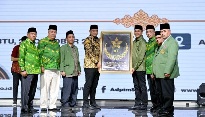 Bobby Nasution Ajak Umat Perkuat Kemandirian Ekonomi di Milad ke-120 Syarikat Islam