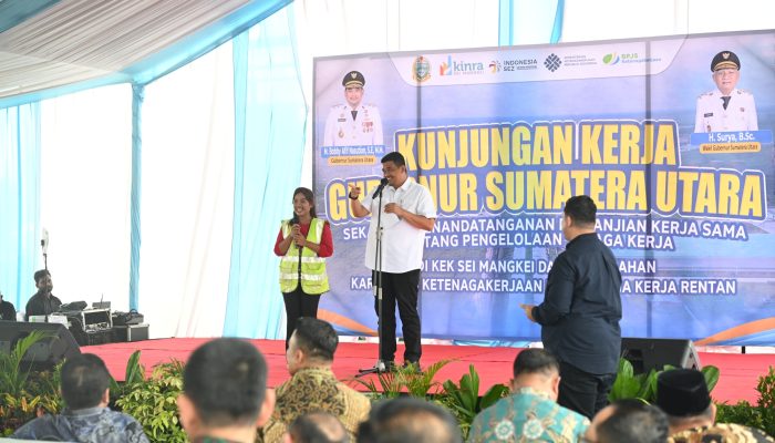 Gubsu Gandeng PT Kinra, Janji Buka 13.000 Lowongan Kerja di KEK Sei Mangkei — Pekerja Lokal Dapat Prioritas