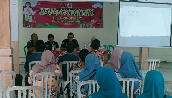 Desa Ringinrejo Gelar Rembuk Stunting, Langkah Awal Rancang Program Cegah Gagal Tumbuh Anak