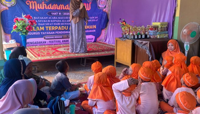 ‎TK IT Alharamain Gelar Maulid Nabi 2025 dan Festival Anak Sholeh,Bikin Orang Tua Bangga Tanamkan Nilai Akhlak Mulia Sejak Dini 