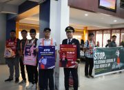 KAI Sumut Gandeng Komunitas Railfans Gelar Sosialisasi Keselamatan dan Anti Pelecehan Seksual