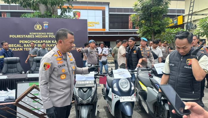 Kapolrestabes Medan Ultimatum Panglong dan Gudang Botot Penadah Barang Curian