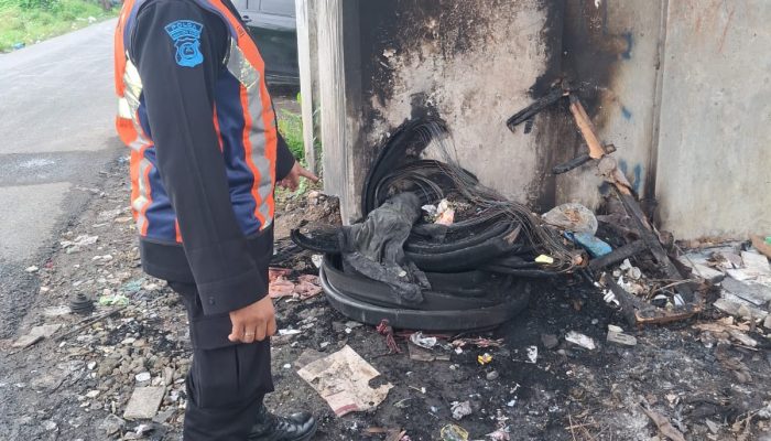 KAI Divre I Sumut Larang Pembakaran dan Pembuangan Sampah di Jalur Rel