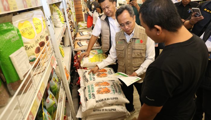 Satgas Pangan Sidak Harga Beras di Medan