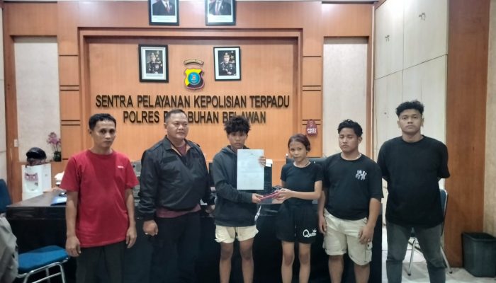 Polisi Pamobvit Tangkap Pencuri HP di Martubung, Satu Lawan Dua Puluh