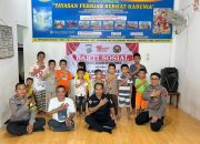 Bidhumas Polda Sumut Bagi-Bagi Sembako Sambut HUT Humas Polri ke-74, Bukti Bahwa Humas Tak Cuma Bisa Ngomong