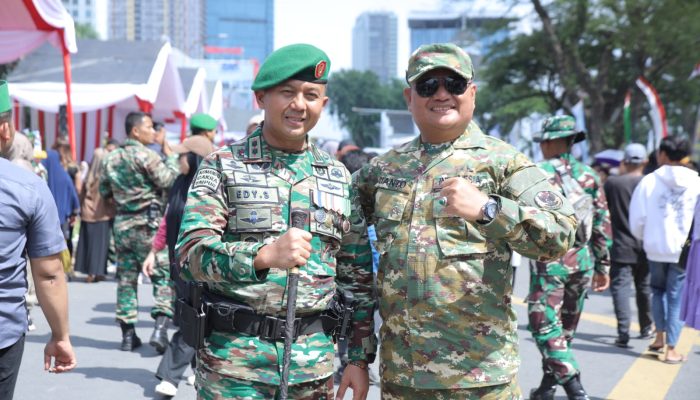 Wakil Bupati Asahan Ikut Upacara HUT Ke-80 TNI