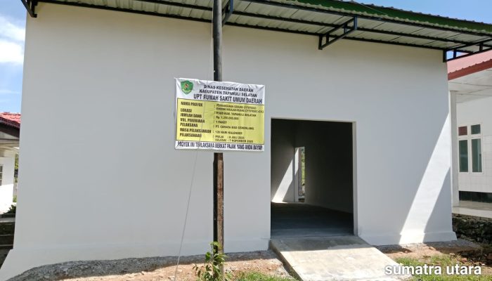 Publik Pertanyakan Transparansi Proyek Gedung Cytotoxic RSUD Tapsel