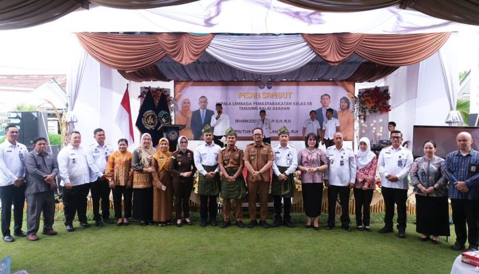 Wali Kota dan Wakil Wali Kota Hadiri Sertijab dan Pisah Sambut Kalapas Kelas IIB Tanjungbalai