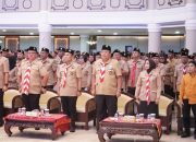 Bupati Asahan Hadiri Pengukuhan dan Pelantikan Mabida, Kwarda Dan LPK Gerakan Pramuka Sumut