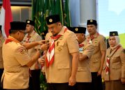 Lantik Pengurus Kwarda Sumut, Bobby Nasution Dorong Pramuka Terlibat dalam Pemberantasan Narkoba
