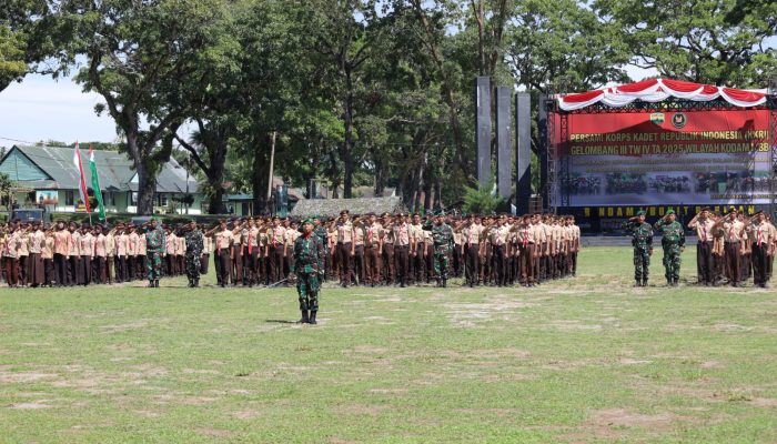 Pangdam I/BB Tutup Persami KKRI Gelombang III di Rindam I/BB Pematang Siantar