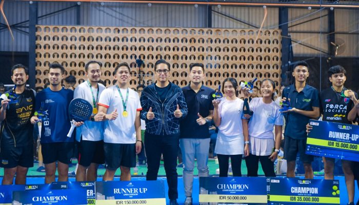 Rico Waas Sebut Padel Tournament 59 Open Jadi yang Terbesar di Sumut, Lifestyle Sekaligus Olahraga