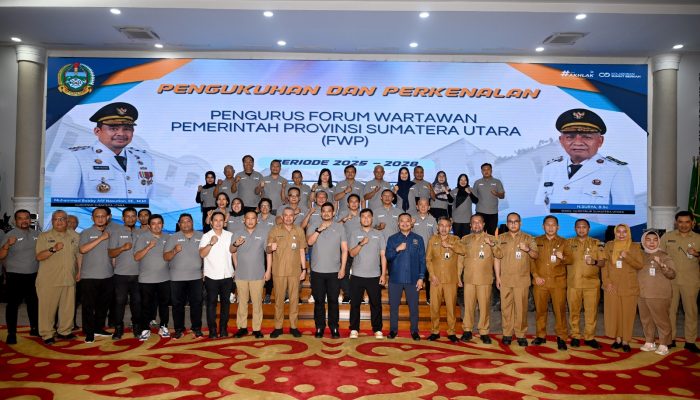 Pengurus Baru FWP Sumut Dikukuhkan, Bobby Nasution Dorong Informasi Kian Aktual