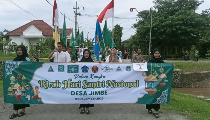 Dari Payung Hias Hingga Pengajian Akbar, Desa Jimbe Blitar Rayakan Hari Santri dengan Penuh Makna