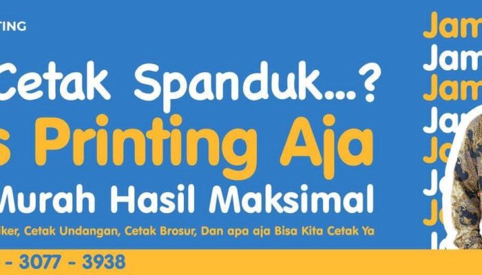 ‎Jams Printing Hadir Dengan Layanan Cetak Murah Dan Hasil Maksimal