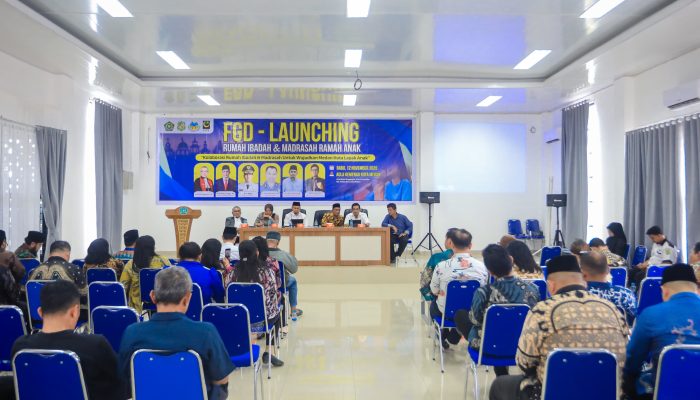 Pemko Medan Apresiasi Inisiatif GPI Luncurkan Rumah Ibadah dan Madrasah Ramah Anak