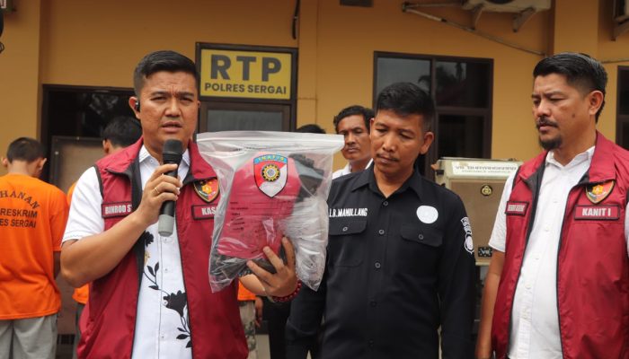 Polres Sergai Ungkap Dua Kasus Pencurian dengan Pemberatan, Tiga Pelaku Ditangkap