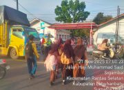 Satlantas Polres Labuhanbatu Padati Titik Pagi, Kamseltibcar Jadi Target Utama Operasi Zebra Toba 2025