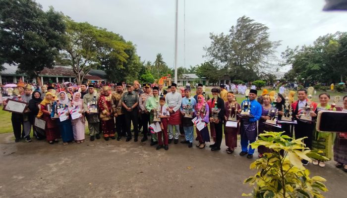 Peringati HUT Guru Nasional 2025, Upacara di SMPN 3 Tanjung Beringin Berlangsung Khidmat
