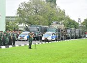 Kasdam I/BB Berangkatkan 204 Personel untuk Bantu Korban Banjir dan Longsor di Sibolga