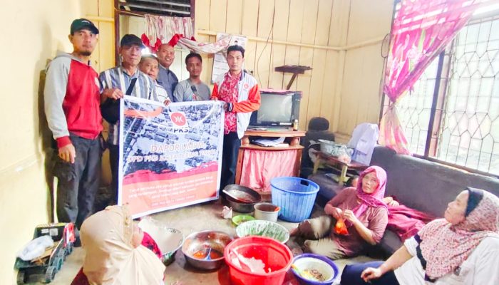PKS Tebing Tinggi Dirikan Dapur Umum, 1.100 Nasi Bungkus Disalurkan ke Korban Banjir
